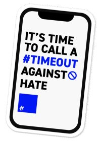 Time out against hate